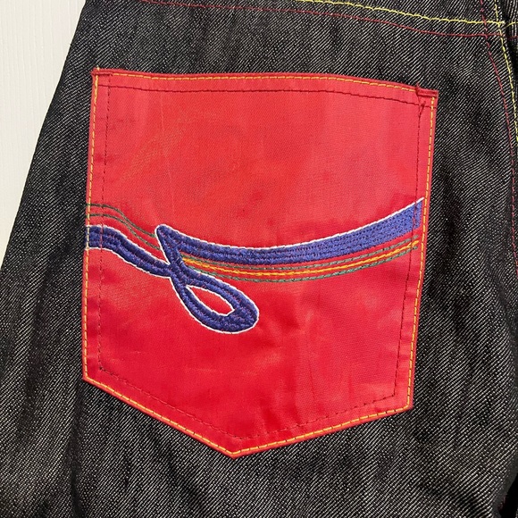 Men’s NWT Ed Hardy Long Denim Shorts - Picture 5 of 9